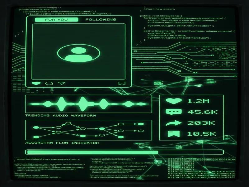 抖音平台 色天堂下载 算法分析终端界面